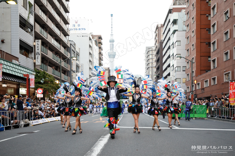 サンバ,浅草サンバカーニバル,仲見世バルバロス