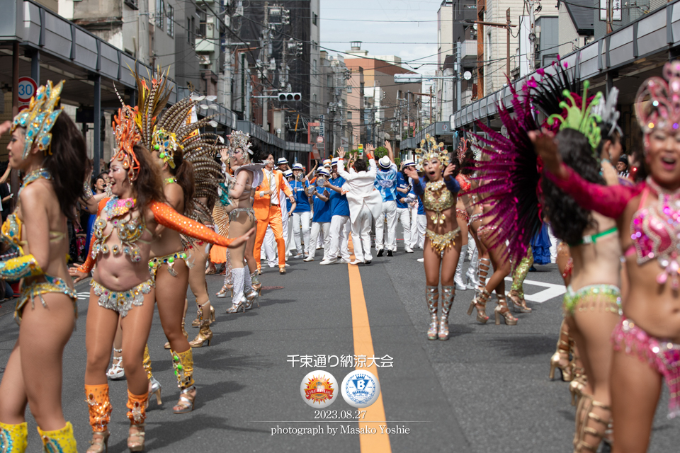 サンバ,仲見世バルバロス,千束通り納涼大会