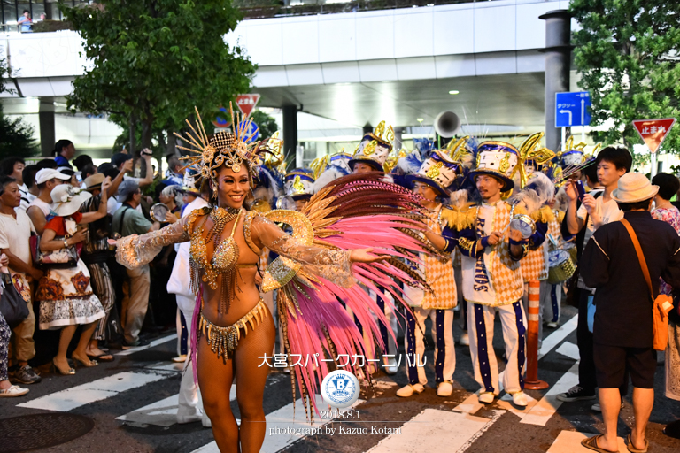 大宮スパークカーニバル,仲見世バルバロス,サンバ