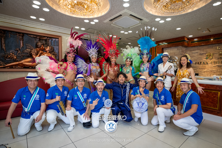 仲見世バルバロス,五反田夏祭り,サンバ 