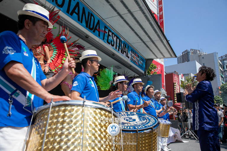 仲見世バルバロス,五反田夏祭り,サンバ 