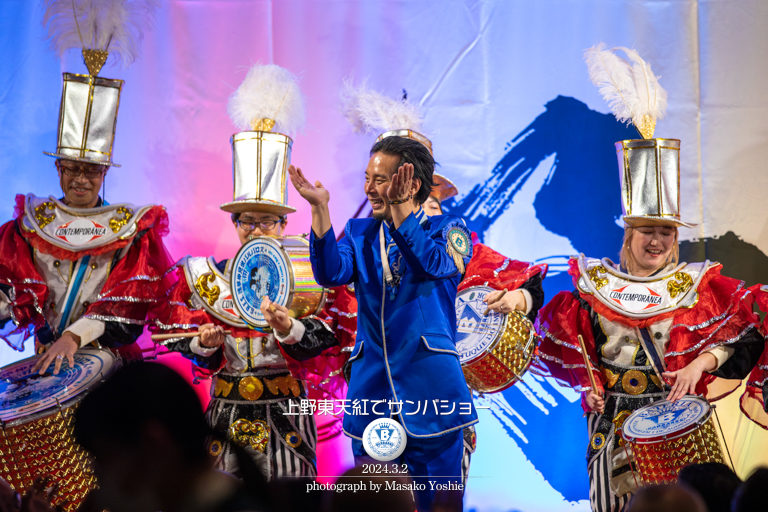 江戸っ子祭好會,祭好会,仲見世バルバロス,サンバ,サンバショー,東天紅