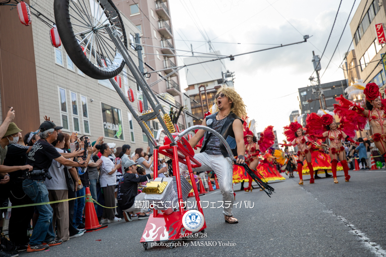 仲見世バルバロス,サンバ,草加よさこいサンバフェスティバル