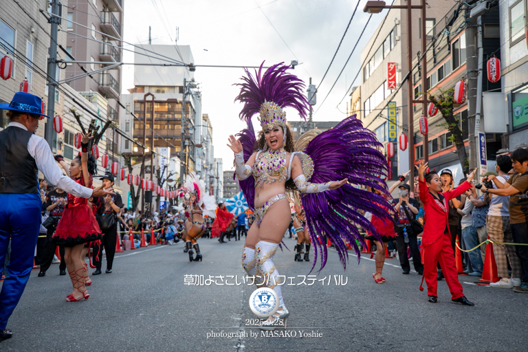 仲見世バルバロス,サンバ,草加よさこいサンバフェスティバル