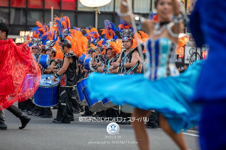 仲見世バルバロス,サンバ,草加よさこいサンバフェスティバル