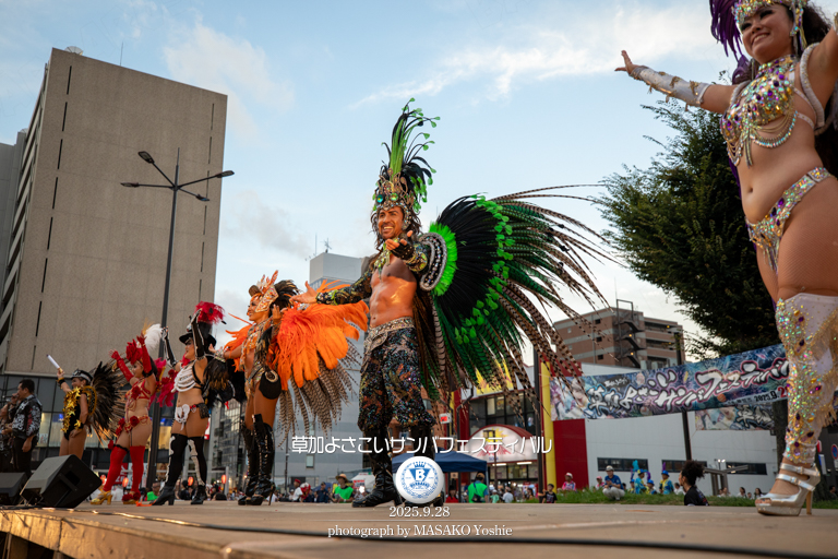 仲見世バルバロス,サンバ,草加よさこいサンバフェスティバル