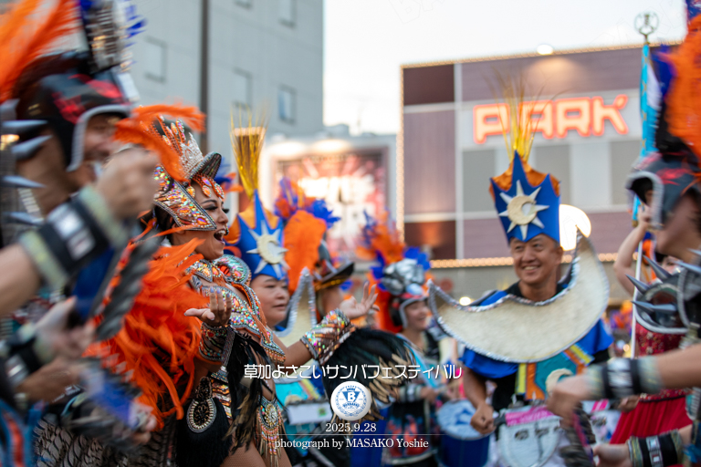 仲見世バルバロス,サンバ,草加よさこいサンバフェスティバル